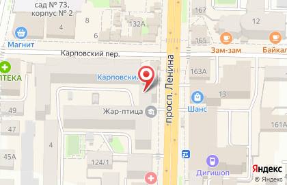 Галерея Интерьера на проспекте Ленина на карте