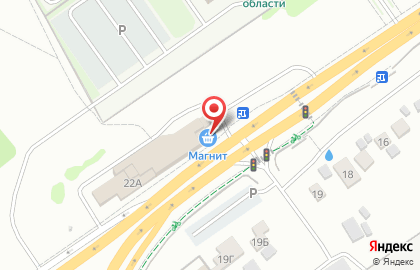Супермаркет Магнит на улице 40 лет Октября на карте
