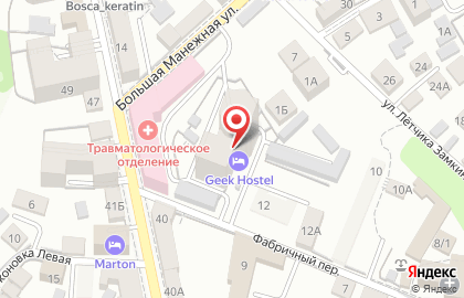 Торгово-производственная компания Портал на улице Манежная Большая на карте