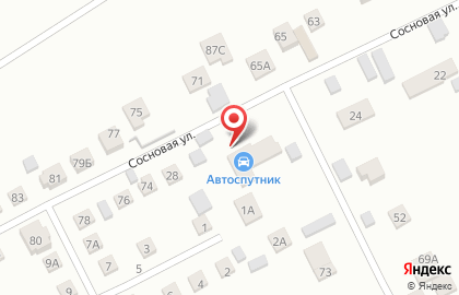 Спутник в Челябинске на карте