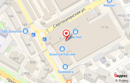 Супермаркет ковров Royal на улице Ирчи Казака на карте