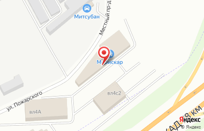 Автосервис по ремонту и продаже автостекол Мобискар на МКАДе на карте