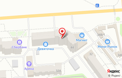 Торгово-сервисный центр ОргтехСервис на улице Йывана Кырли на карте