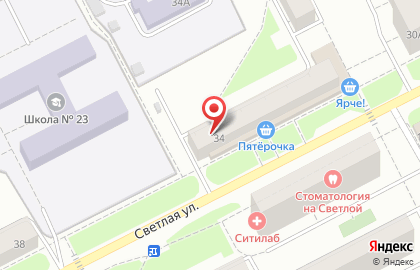 Магазин книг и канцелярских товаров Школьник в Фрунзенском районе на карте