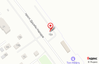 Автостоянка в Ульяновске на карте