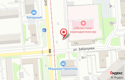 Киоск по продаже фруктов и овощей в Новосибирске на карте