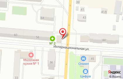 Кулинарная лавка на Интернациональной улице на карте