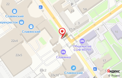 Деловой центр на улице Ленина на карте