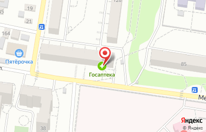 Аптека ГосАптека на Динамовской улице на карте