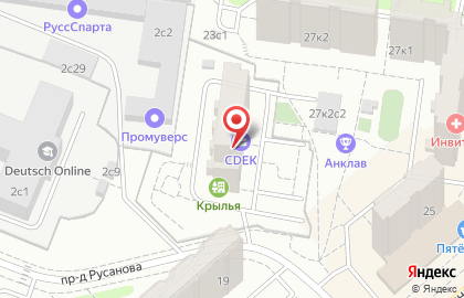 Центр детской нейропсихологии в Москве на карте
