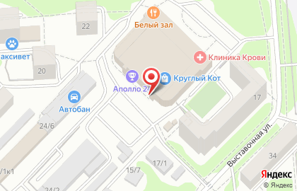 Торгово-выставочный комплекс Торгово-выставочный комплекс на улице Пермитина на карте