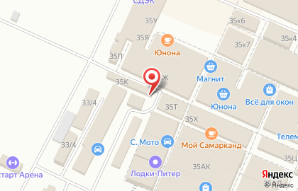 Магазин Дачный мир на улице Маршала Казакова на карте