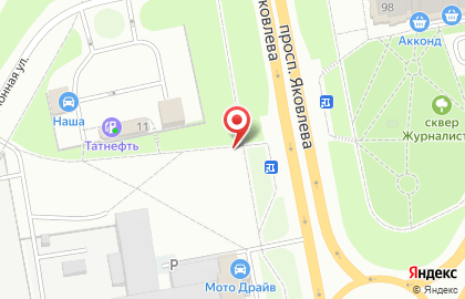Киоск по продаже канцелярских товаров на карте
