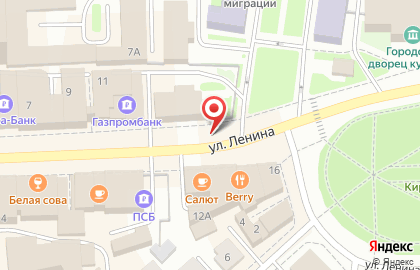ООО ЛУКОЙЛ-Волганефтепродукт на улице Ленина на карте
