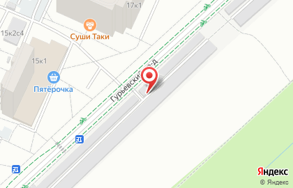 СТО Надежда в Южном Орехово-Борисово на карте
