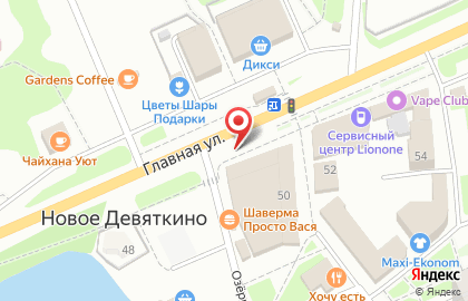 Салон связи МегаФон в Санкт-Петербурге на карте