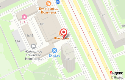 Киоск по продаже печатной продукции Роспечать на проспекте Солидарности на карте