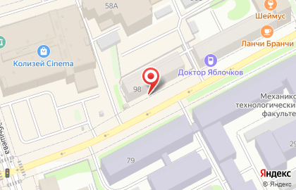 Официальный представитель в г. Перми Аквафор на Екатерининской улице на карте