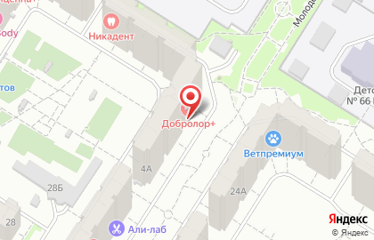 Магазин канцелярских товаров DaLi на улице Борисовка на карте