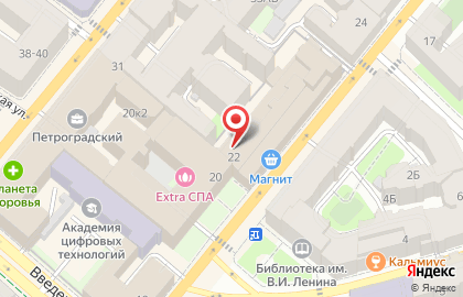 Фриста на карте
