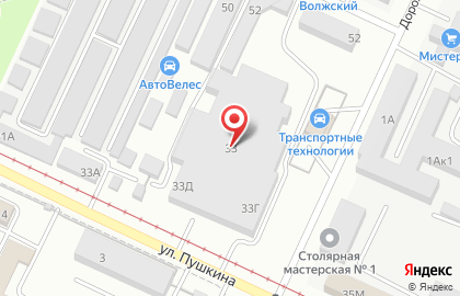 Интернет-магазин Матрас.ру на улице Пушкина на карте