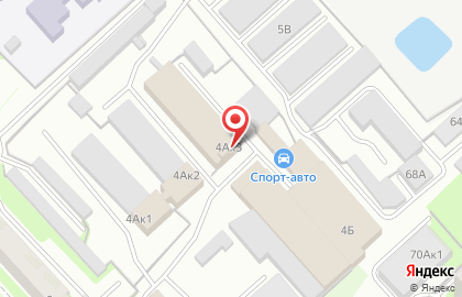Автосервис Спорт-Авто на Гончарной улице на карте