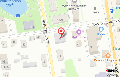 Компания Металл-завод в переулке Урицкого на карте