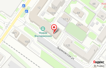 Спортивный центр в Новосибирске на карте