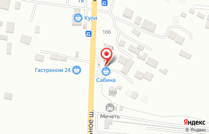 Продовольственный магазин Сабина на карте