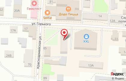 Компания ФотоМир на улице Горького на карте