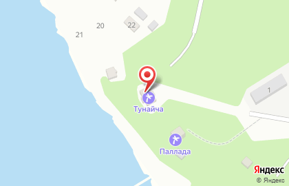 База отдыха Тунайча на карте