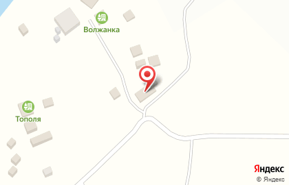 База отдыха Волжанка на карте