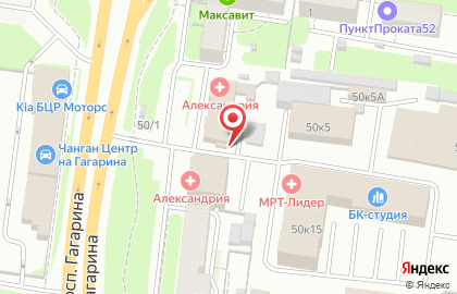 Кафе Street food на проспекте Гагарина на карте