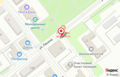 Деревенское мясо, ИП Байрамов В.С. на улице Ленина на карте