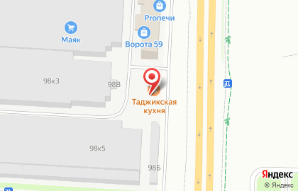 Магазин фастфудной продукции на улице Героев Хасана на карте