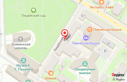 Сувениры в Пушкине на карте