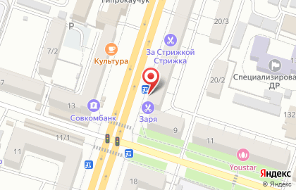 Магазин окон Эталон Пласт в Левобережном районе на карте
