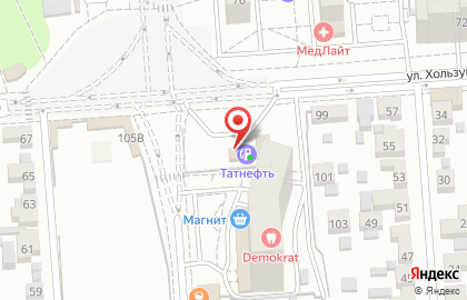 Воронежская топливная компания на улице Хользунова на карте