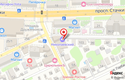 Банно-гостиничный комплекс Николаевский на карте