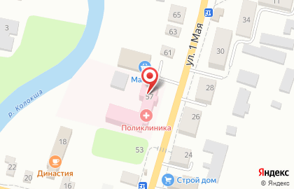 Поликлиника во Владимире на карте