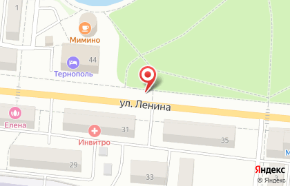 Корд на улице Ленина на карте