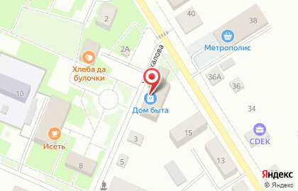 Ларец на улице Чкалова на карте
