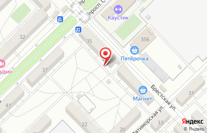 Волгоградский филиал Банкомат, КБ Петрокоммерц на улице Столетова, 35 на карте