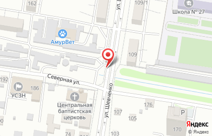 Союз на улице Шевченко на карте