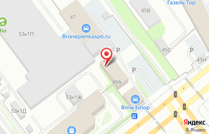 Голдинские бани на карте