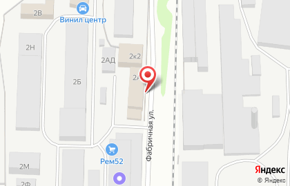 Студия натяжных потолков Barocco на Фабричной улице на карте