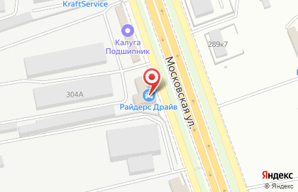 Шинный центр Колесо на Московской улице на карте