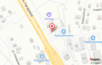 Магазин разливного пива Beer_fish_food на улице Гагарина на карте