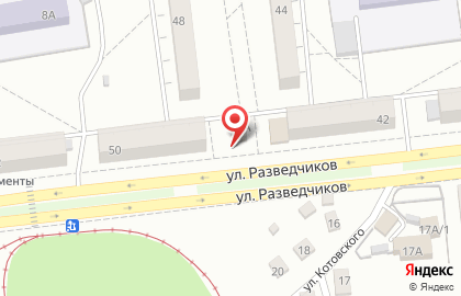 Продуктовый магазин Родник в Орджоникидзевском районе на карте
