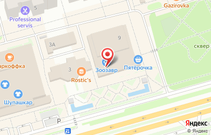 Бабаевский на проспекте Тракторостроителей на карте